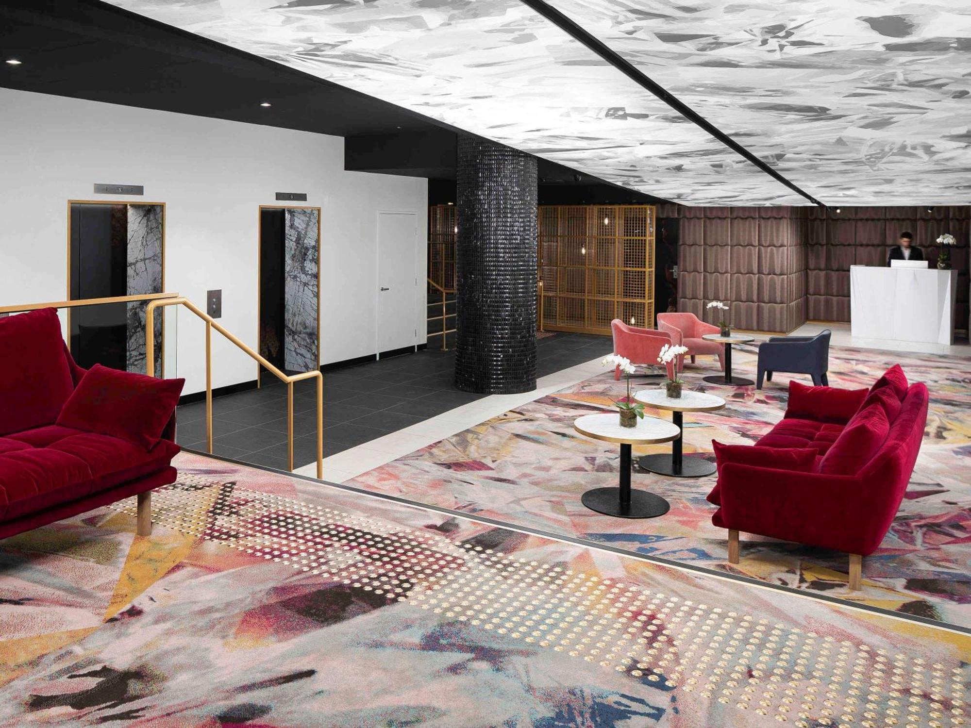 Pullman Melbourne City Centre Kültér fotó The lobby of the hotel