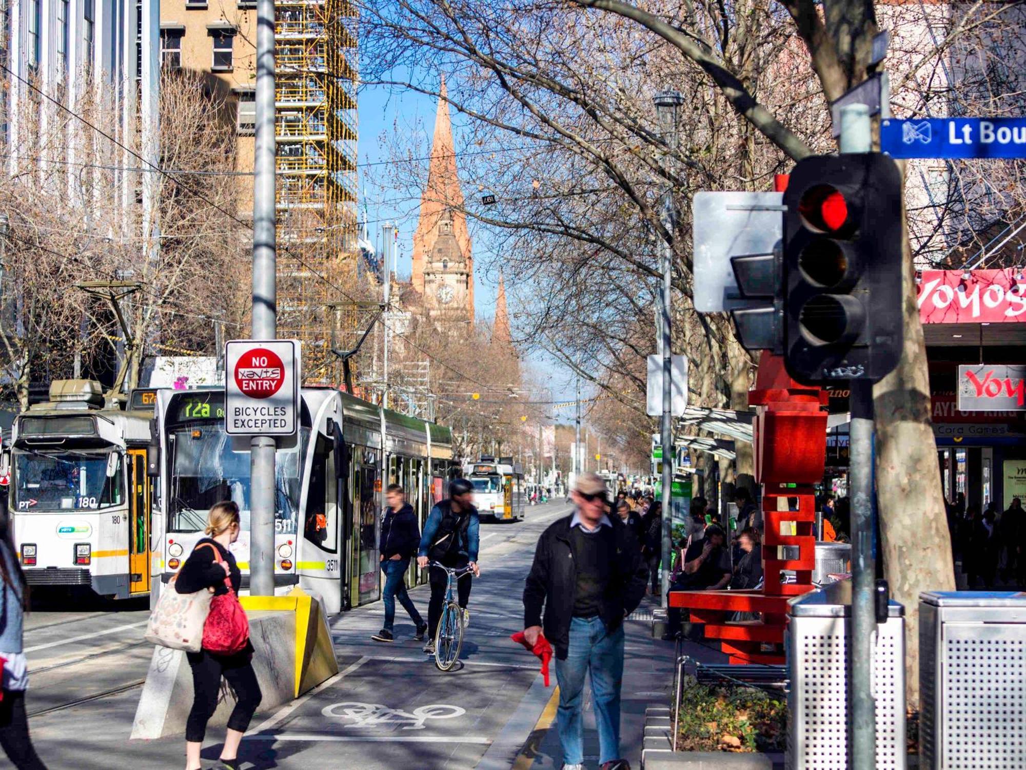 Pullman Melbourne City Centre Kültér fotó The Melbourne CBD is the most densely populated area in Australia.